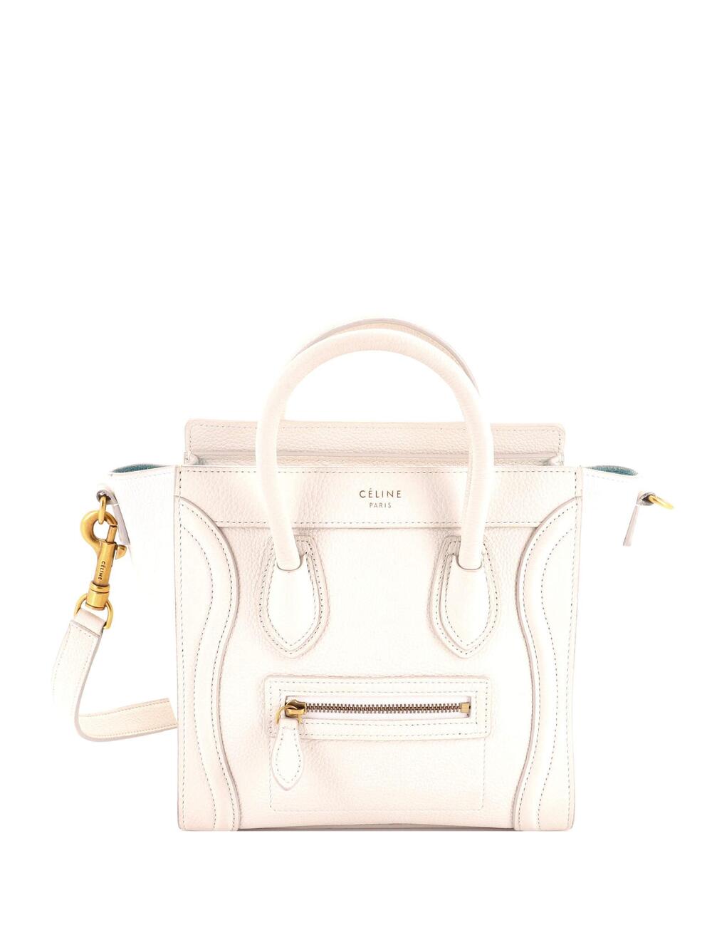 Celine Luggage Bag Grainy Leather Nano #377410C19B